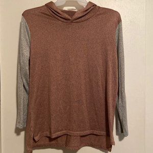 Bobbie Brooks Lightweight Hooded Sweatshirt